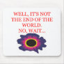 end of the world doom joke mousepads