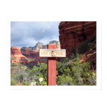 End of Trail in Sedona poster posters by Rebecca_Reeder End of Trail in Sedona poster posters
