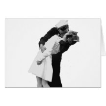 End of War Kiss Card