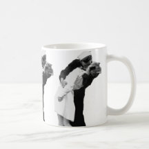 End of War Kiss Coffee Mug