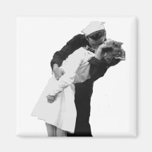 End of War Kiss Magnet