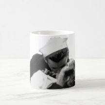 End of War Kiss Mugs