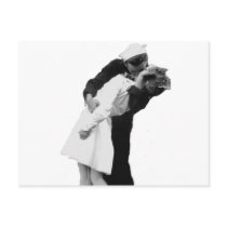 End of War Kiss Postcards