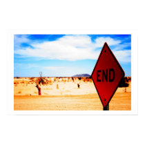 END posters by MoofAttack END posters