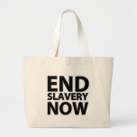 end slavery now canvas bags