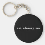 end slavery now keychain