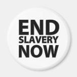 end slavery now refrigerator magnet