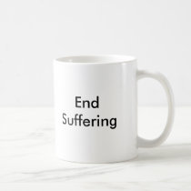 End Suffering - Mug by rainbowdharma End Suffering - Mug