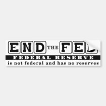 End the Fed bumper stickers