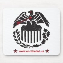 End the Fed Eagle mousepads