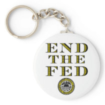 End The Fed Federal Reserve Keychains