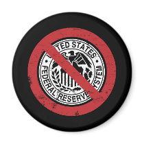 End the Fed Federal Reserve Libertarian Refrigerator Magnet