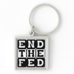 End the Fed Keychain