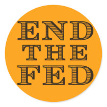 END THE FED Sticker