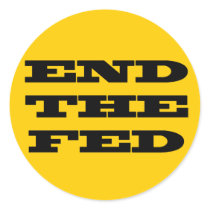 END THE FED Sticker