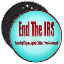 END THE IRS buttons