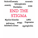 End the Stigma t-shirts