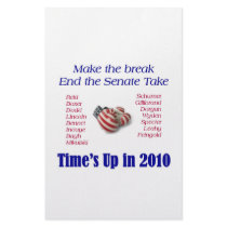 End the Take Vote Republican 2010 Stationery Paper