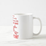 End The Violence Eat Bacon Coffee Mug
