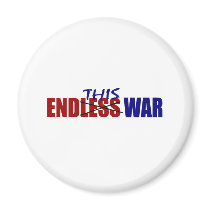End This War Refrigerator Magnet