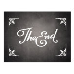 End Title Card postcard