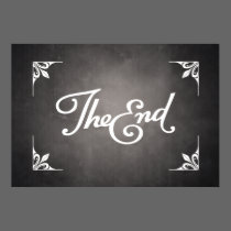 End Title Card poster posters