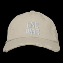 End War embroidered hats