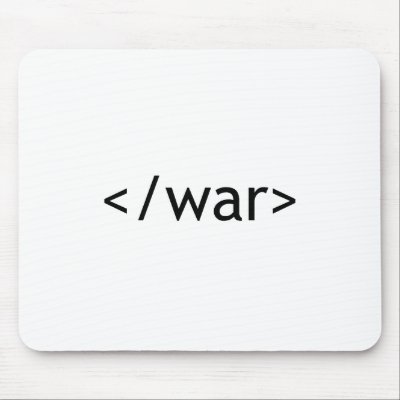 end war mouse pad by sai1138