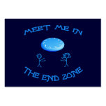 End Zone Frisbee Business Cards