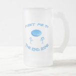 End Zone Frisbee Coffee Mugs