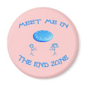 End Zone Frisbee Magnets