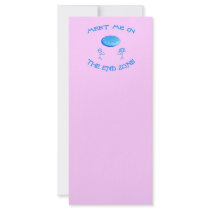 End Zone Frisbee Rack Cards