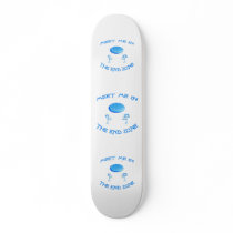 End Zone Frisbee Custom Skate Board