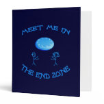 End Zone Frisbee Vinyl Binders