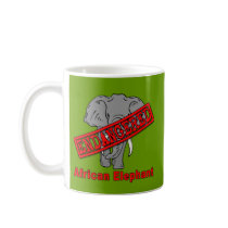 Endangered Animal African Elephant mugs by EndangeredCreatures Endangered Animal African Elephant mugs