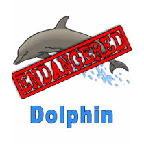 Endangered Dolphin Products t-shirts by EndangeredCreatures Endangered Dolphin Products t-shirts