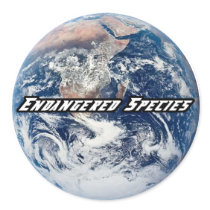 Endangered Earth t-shirts and gifts. Sticker