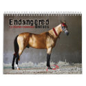 Endangered Horse Breeds Calendar
