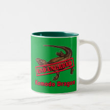 Endangered Komodo Dragon Tshirts Mugs