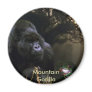 Endangered Mountain Gorilla & Tree Frog Art Refrigerator Magnets