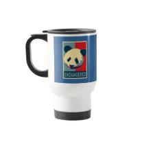 Endangered Panda Pop Art Design Coffee Mug