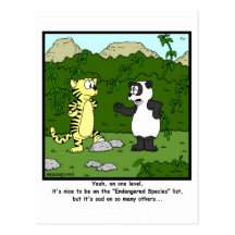Endangered Species Post Card