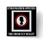 Endangered Species-The Fresh Cut Mullet Pins