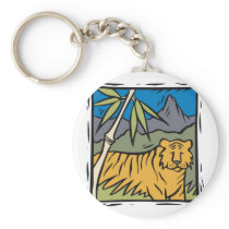 Endangered Tiger At Home