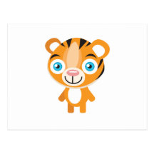 Endangered Tiger - My Conservation Park Post Card