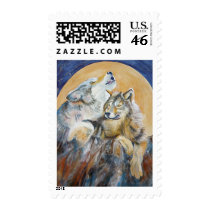 Endangered Wolf Inspirational Stamps Howling Wolf