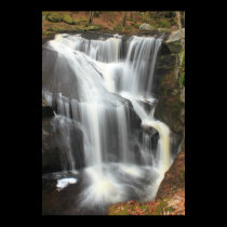 Enders Falls Waterfall Granby Connecticut posters
