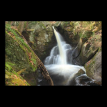 Enders Falls Waterfall Granby Connecticut posters