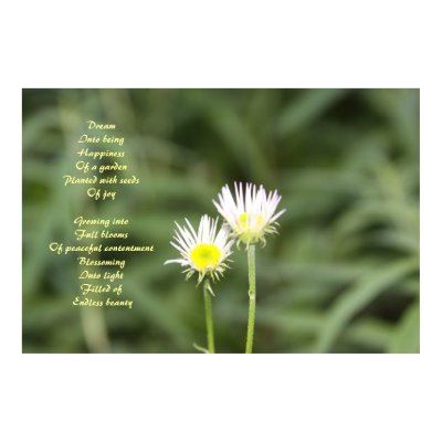 Endless Beauty poem poster by joacreations