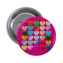 Endless Hearts for Valentines Day buttons